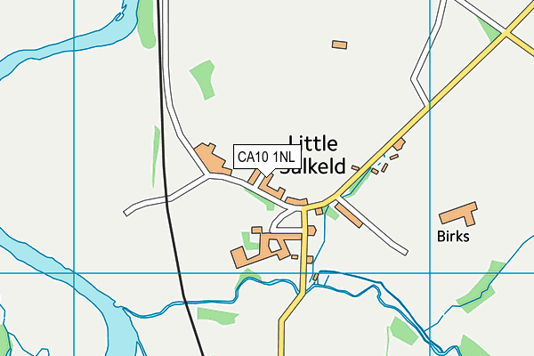 CA10 1NL map - OS VectorMap District (Ordnance Survey)