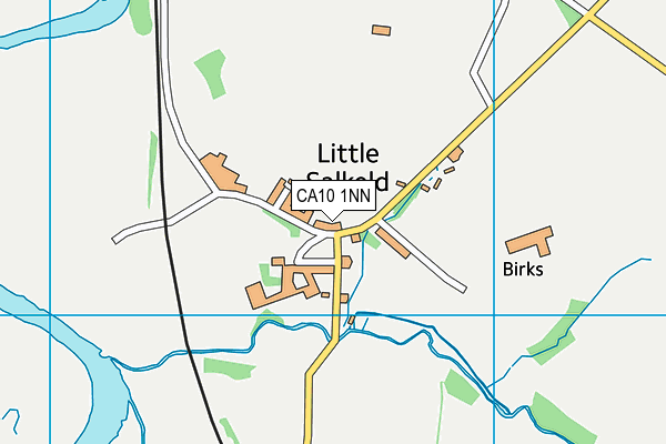 CA10 1NN map - OS VectorMap District (Ordnance Survey)