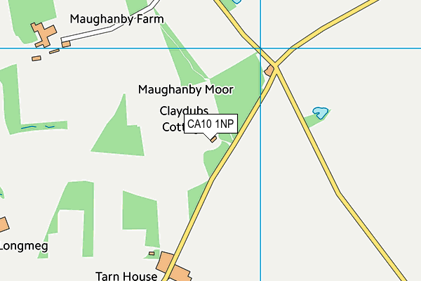 CA10 1NP map - OS VectorMap District (Ordnance Survey)