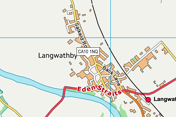 CA10 1NQ map - OS VectorMap District (Ordnance Survey)