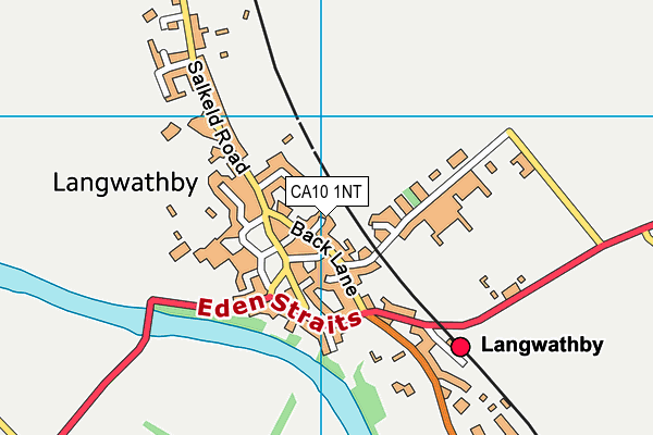 CA10 1NT map - OS VectorMap District (Ordnance Survey)