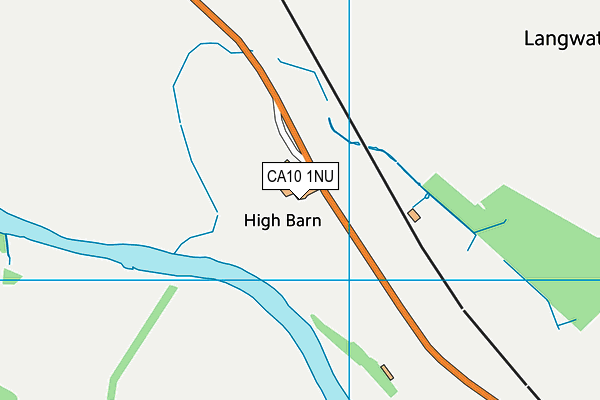 CA10 1NU map - OS VectorMap District (Ordnance Survey)