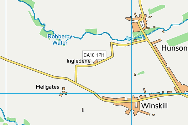 CA10 1PH map - OS VectorMap District (Ordnance Survey)