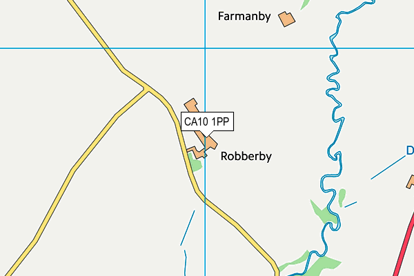 CA10 1PP map - OS VectorMap District (Ordnance Survey)