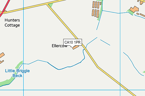 CA10 1PR map - OS VectorMap District (Ordnance Survey)