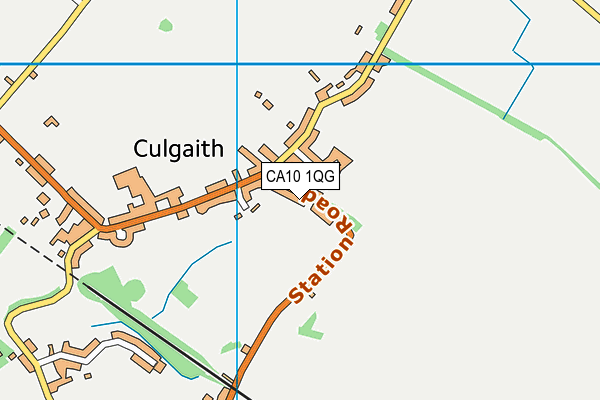 CA10 1QG map - OS VectorMap District (Ordnance Survey)