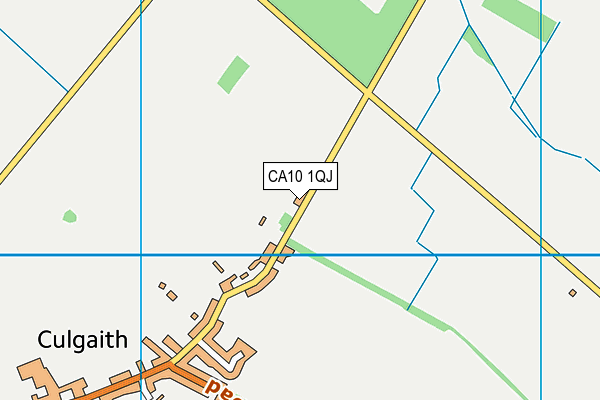 CA10 1QJ map - OS VectorMap District (Ordnance Survey)
