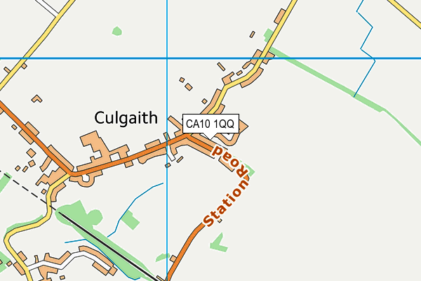 CA10 1QQ map - OS VectorMap District (Ordnance Survey)
