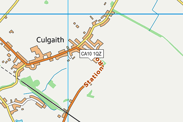 CA10 1QZ map - OS VectorMap District (Ordnance Survey)