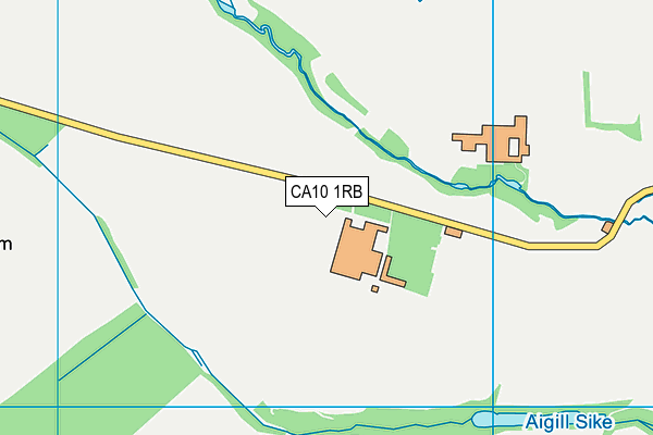 CA10 1RB map - OS VectorMap District (Ordnance Survey)