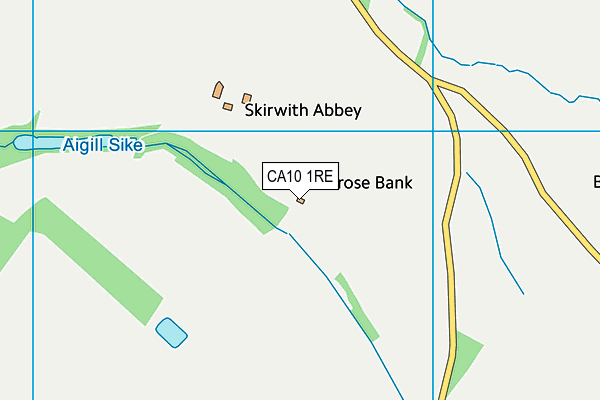 CA10 1RE map - OS VectorMap District (Ordnance Survey)