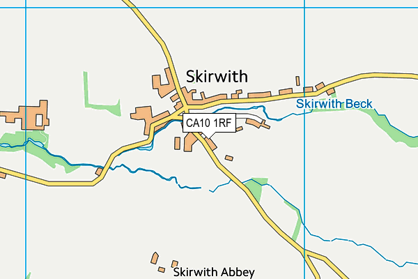 CA10 1RF map - OS VectorMap District (Ordnance Survey)