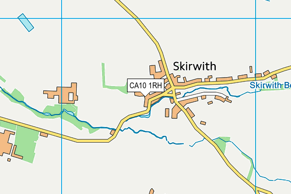 CA10 1RH map - OS VectorMap District (Ordnance Survey)