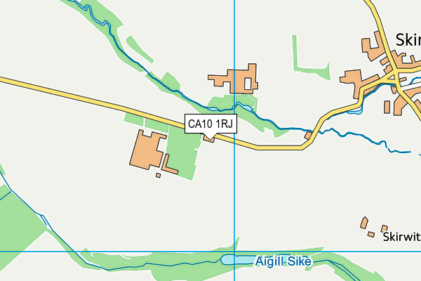 CA10 1RJ map - OS VectorMap District (Ordnance Survey)