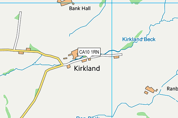 CA10 1RN map - OS VectorMap District (Ordnance Survey)