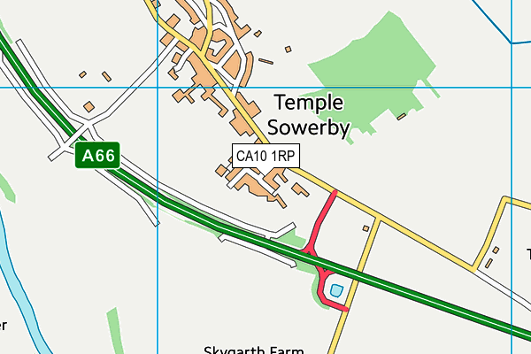 CA10 1RP map - OS VectorMap District (Ordnance Survey)