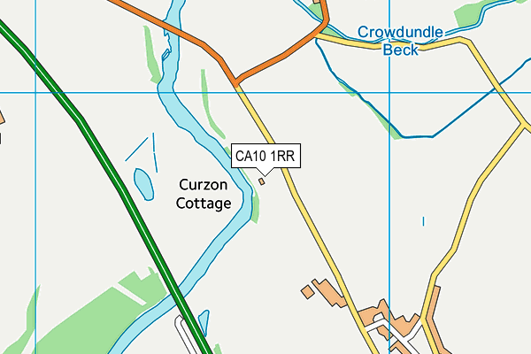 CA10 1RR map - OS VectorMap District (Ordnance Survey)