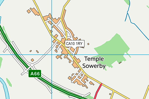 CA10 1RY map - OS VectorMap District (Ordnance Survey)