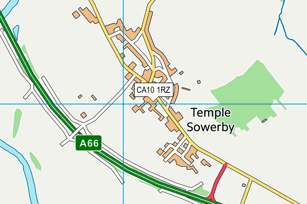 Temple Sowerby C Of E Primary School map (CA10 1RZ) - OS VectorMap District (Ordnance Survey)