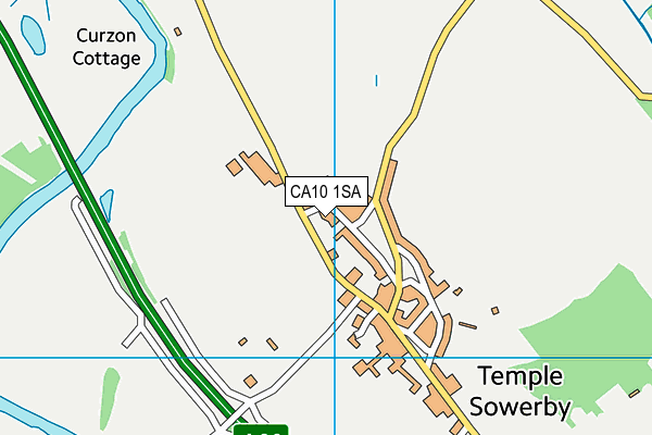 CA10 1SA map - OS VectorMap District (Ordnance Survey)
