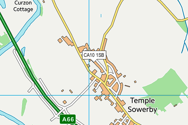 CA10 1SB map - OS VectorMap District (Ordnance Survey)