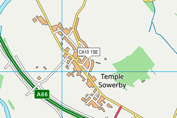 CA10 1SE map - OS VectorMap District (Ordnance Survey)