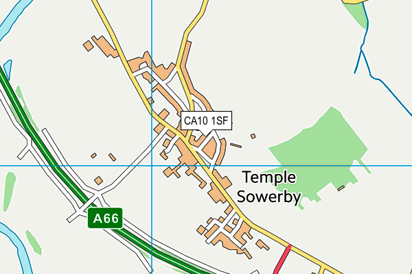 CA10 1SF map - OS VectorMap District (Ordnance Survey)