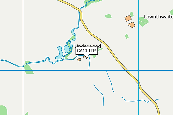 CA10 1TP map - OS VectorMap District (Ordnance Survey)
