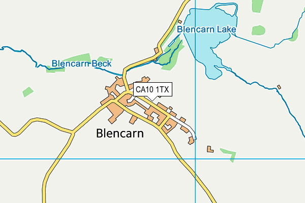 CA10 1TX map - OS VectorMap District (Ordnance Survey)