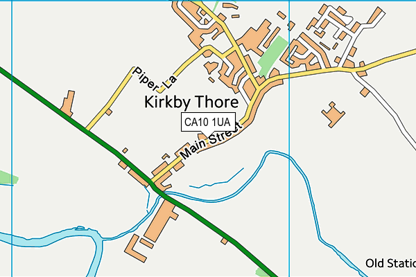 CA10 1UA map - OS VectorMap District (Ordnance Survey)