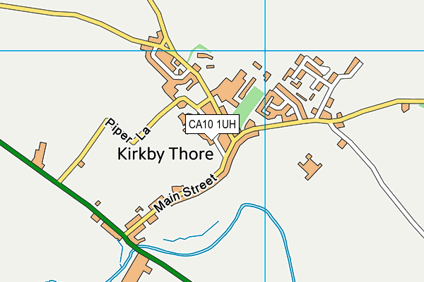 CA10 1UH map - OS VectorMap District (Ordnance Survey)