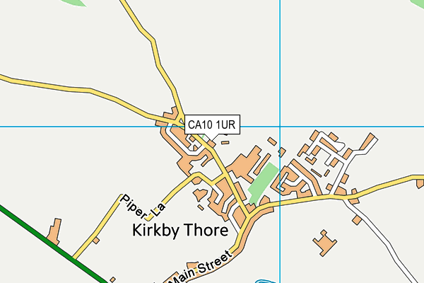 CA10 1UR map - OS VectorMap District (Ordnance Survey)