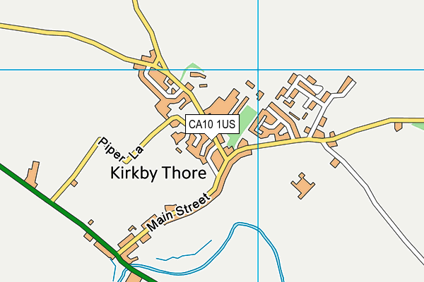 CA10 1US map - OS VectorMap District (Ordnance Survey)