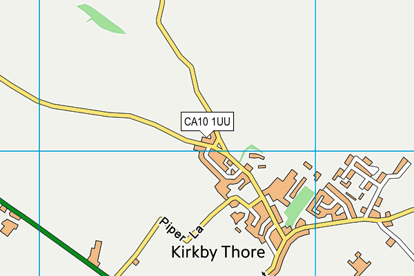 Kirkby Thore School map (CA10 1UU) - OS VectorMap District (Ordnance Survey)