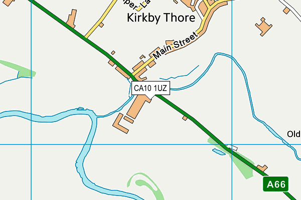 CA10 1UZ map - OS VectorMap District (Ordnance Survey)