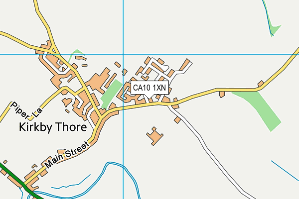 CA10 1XN map - OS VectorMap District (Ordnance Survey)