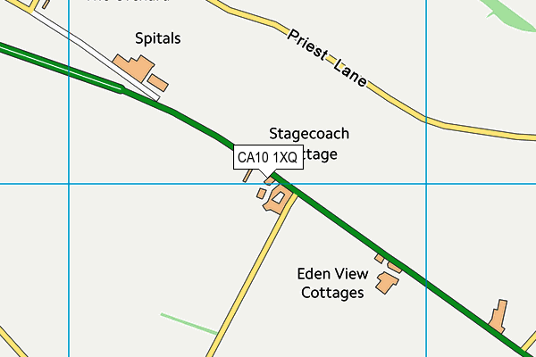 CA10 1XQ map - OS VectorMap District (Ordnance Survey)