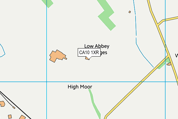 CA10 1XR map - OS VectorMap District (Ordnance Survey)