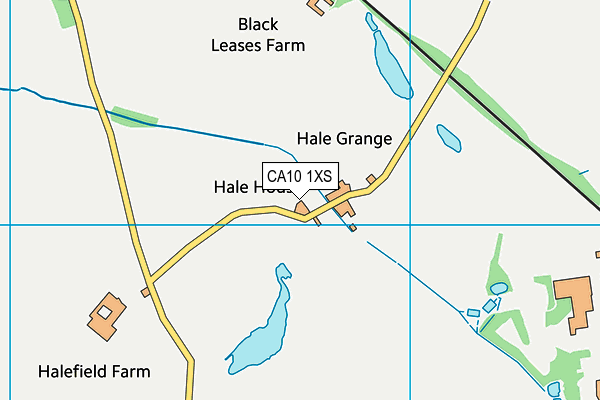 CA10 1XS map - OS VectorMap District (Ordnance Survey)