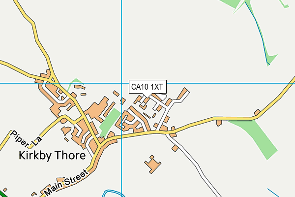 CA10 1XT map - OS VectorMap District (Ordnance Survey)