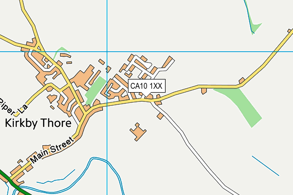 CA10 1XX map - OS VectorMap District (Ordnance Survey)