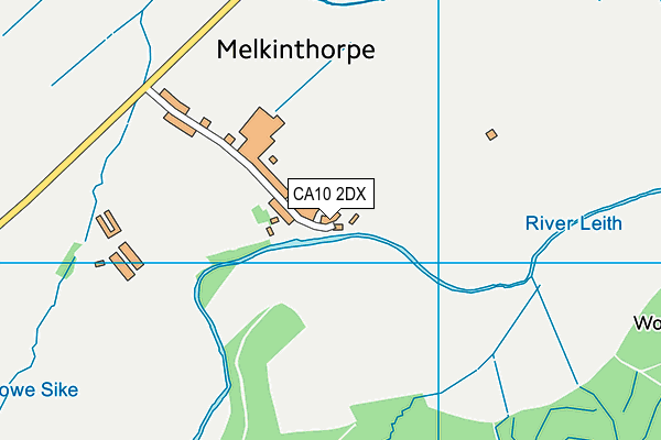 CA10 2DX map - OS VectorMap District (Ordnance Survey)