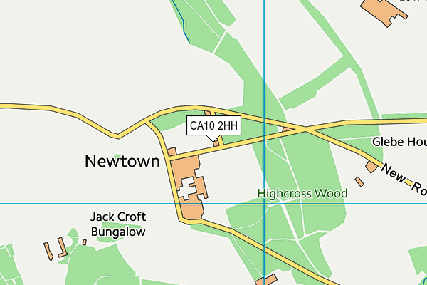 CA10 2HH map - OS VectorMap District (Ordnance Survey)