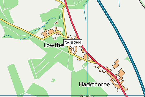 CA10 2HN map - OS VectorMap District (Ordnance Survey)