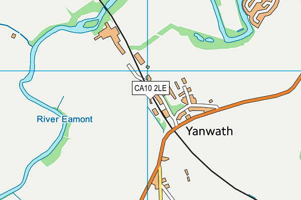 CA10 2LE map - OS VectorMap District (Ordnance Survey)