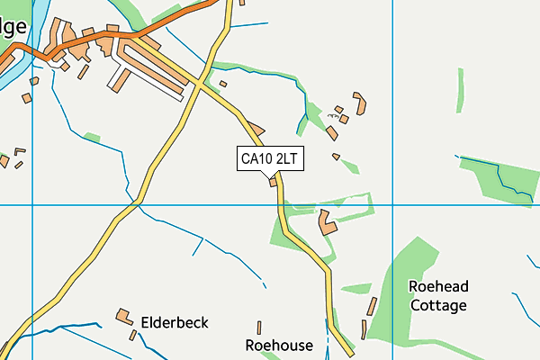 CA10 2LT map - OS VectorMap District (Ordnance Survey)