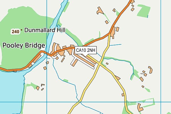 CA10 2NH map - OS VectorMap District (Ordnance Survey)