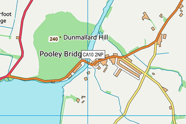 CA10 2NP map - OS VectorMap District (Ordnance Survey)