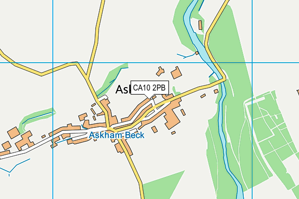 CA10 2PB map - OS VectorMap District (Ordnance Survey)