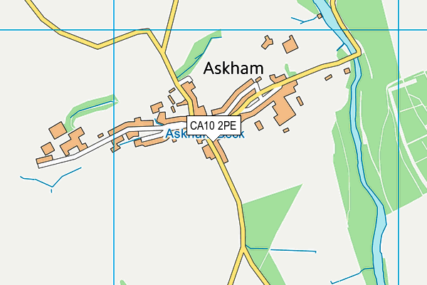 CA10 2PE map - OS VectorMap District (Ordnance Survey)